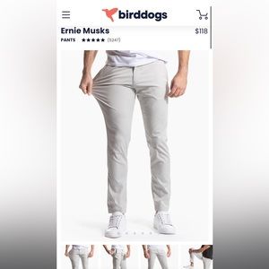 Almost NEW BIRDDOGS stretch khakis